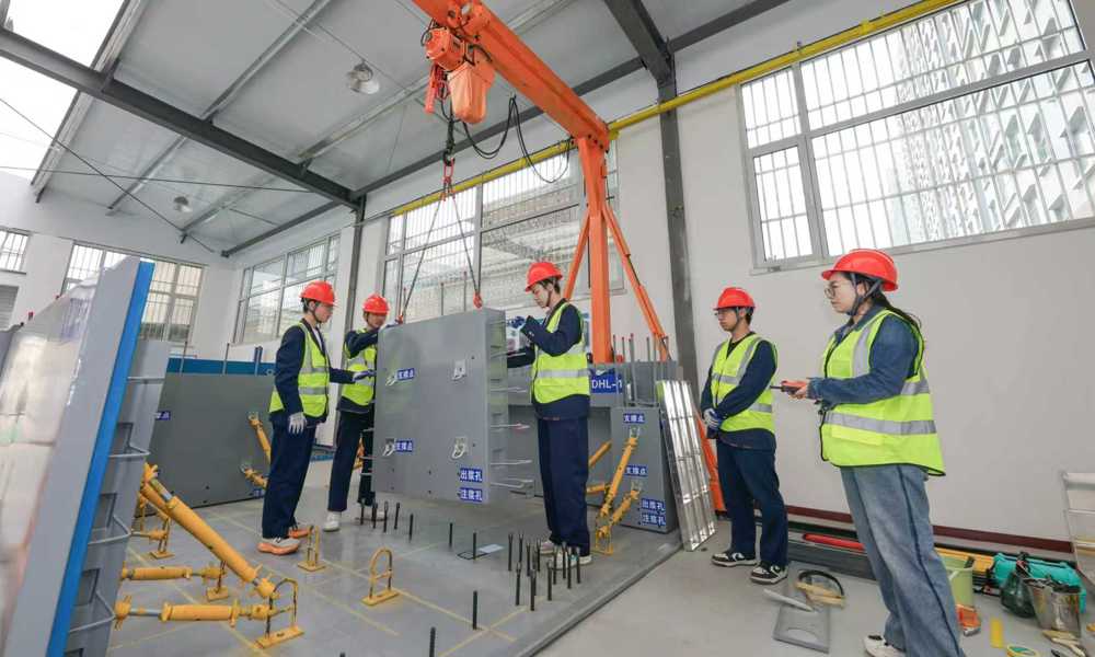 装配式建筑构件安装实训基地4